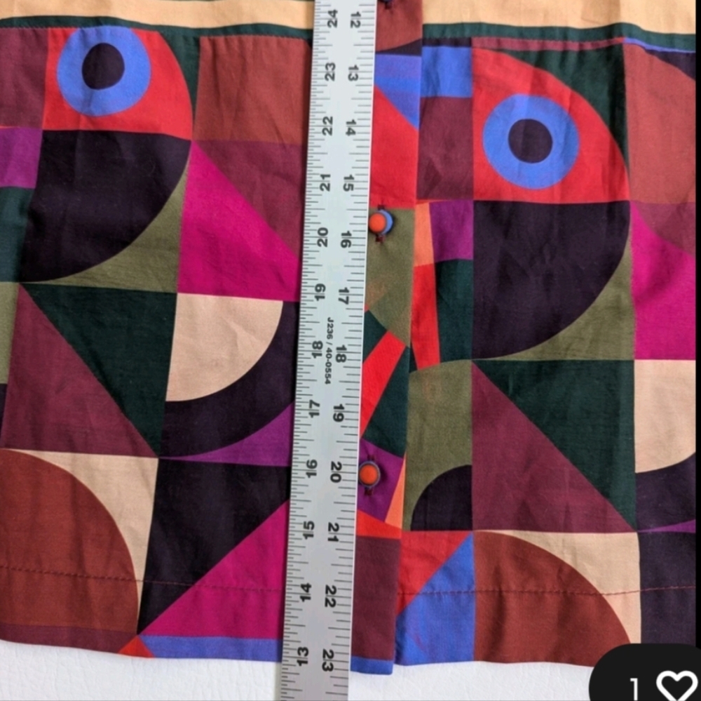 FARM Rio Multicolor Graphic Patchwork Blazer Jacket - Picture 8 of 11
